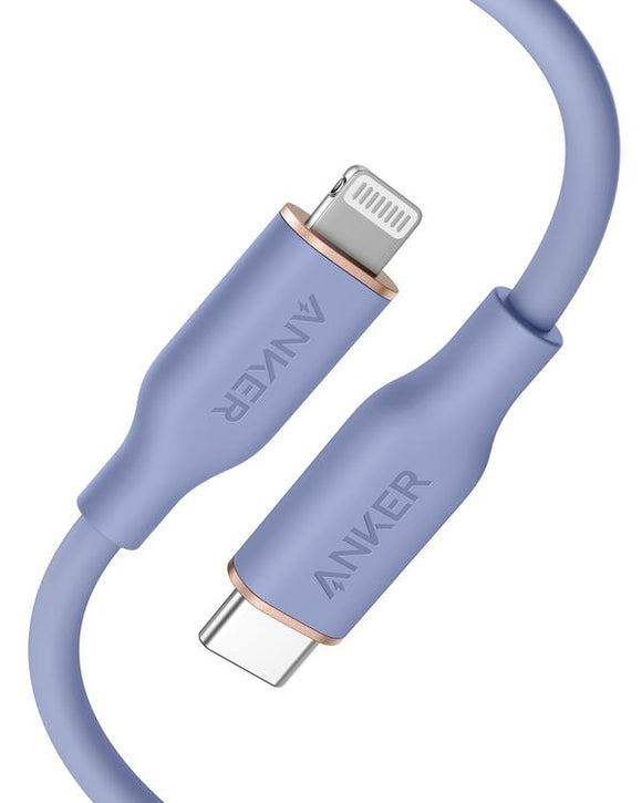 Anker PowerLine III Flow USB-C with Lightning Connector, 3ftn A8662