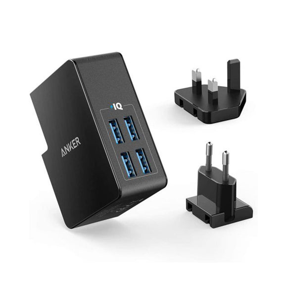 Anker PowerPort Lite 4 Ports – Black