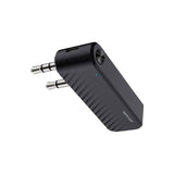 Bluetooth 5.1  In-Flight Adapter  Seamless Audio Transmission  10 Hrs working time  3.5mm Aux out  CAR AUDIO ADAPTER