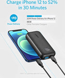 Anker PowerCore 10000 Redux Portable Power Bank, LED Indicator, 18W Output, USB & USB-C Power Delivery, Universal Compatibility, Black