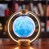 Levitating Moon Lamp Bluetooth Speakers Floating Night Light