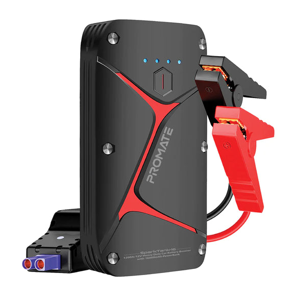 Promate SparkTank-16 16000mAh 1200A/12V Heavy Duty Car Battery Booster