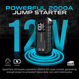 Promate SparkTank-20 20000mAh 2000A/12V Heavy Duty Car Jump Starter & 45W Power Delivery