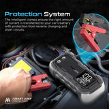 Promate SparkTank-20 20000mAh 2000A/12V Heavy Duty Car Jump Starter & 45W Power Delivery