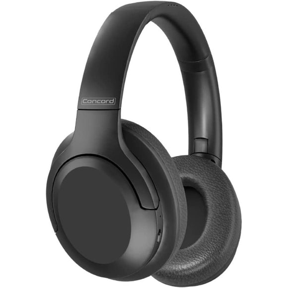 Promate Wireless Headphones, Hi-Fi Active Noise Cancelling Over-Ear Wired/Wireless Bluetooth, Concord