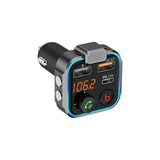 Porodo Smart Car Charger FM Transmitter With 24W PD Port