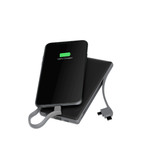 Powerology 6in1 10000mAh Power Bank Station with Built-in Lightning, Micro USB, Type-C Cable