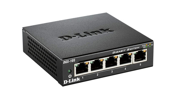 D-Link 5-Port Desktop Switch DGS-105/B