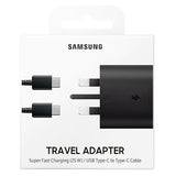 Samsung 25W Travel Adapter with Type-C Cable Black