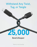 Anker PowerLine III USB-C to Lightning Cable (3 ft/0.9m)