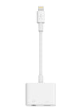 Belkin RockStar 3.5 mm Audio + Charge Adapter, Lightning Male to 3.5 mm Jack/Lightning for Apple Devices